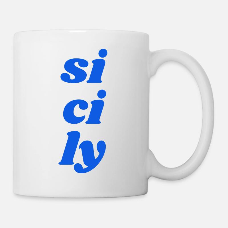 si ci ly - Mug blanc - blanc