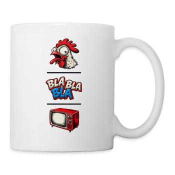 Bla Bla Bla - Tasse - Weiß - Rechts