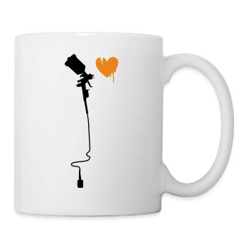 airbrushherz_2f - Mug - white - Right