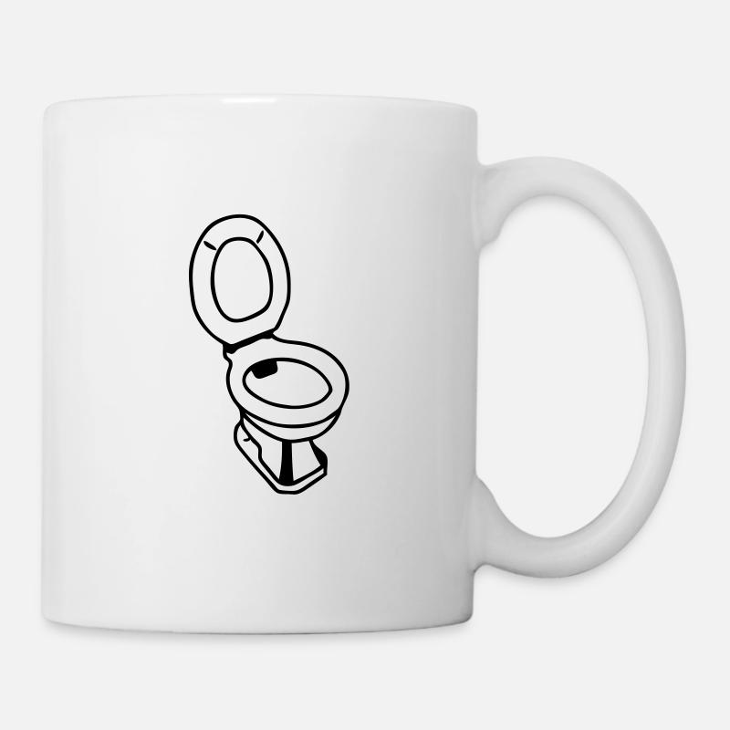 shit wc Toilet1 - Mug - white