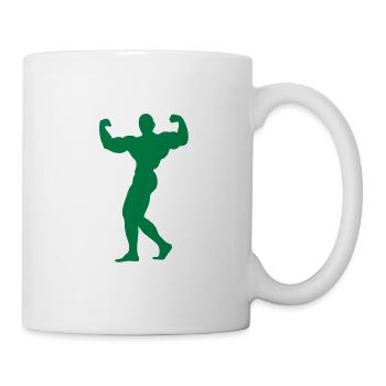 bodybuilding10 figure bodybuilding in. - Mug - white - Right