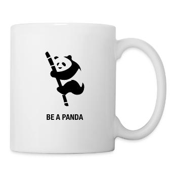 Être un panda - Mug blanc - blanc - Droite