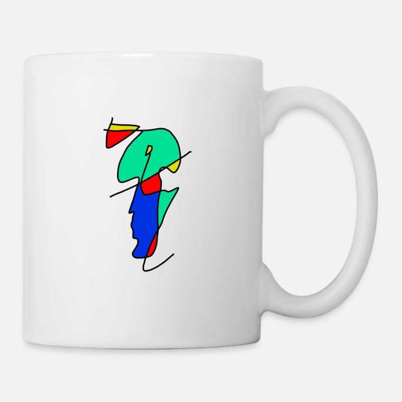 Kunst - Tasse - Weiß