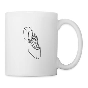 Lighter - Light my fire - Mug - white - Right