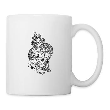 Herz von Viana schwarz - Tasse - Weiß - Rechts