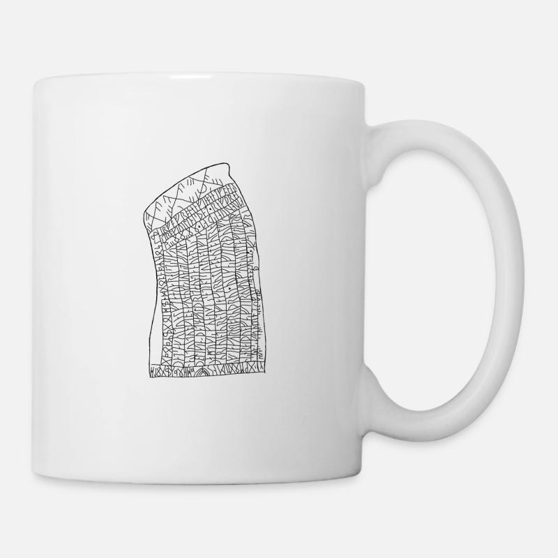 Rök runestone - Mug - white