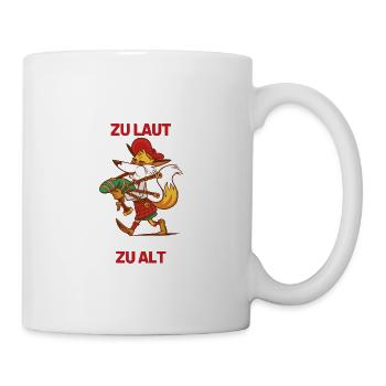Dudelsack Dudelsackspieler Schottland Sackpfeife - Tasse - Weiß - Rechts