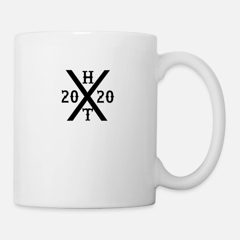 HT2020 schwarz 1 - Tasse - Weiß