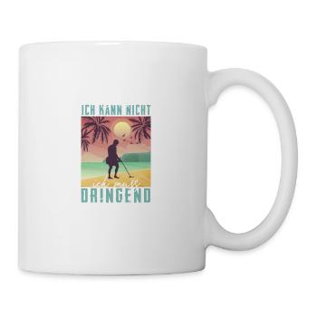 Urgent need for probes Detectorist Metal detector - Mug - white - Right
