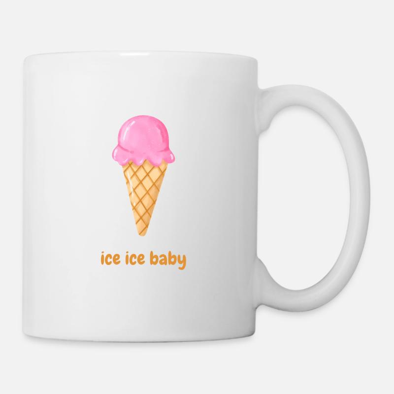 Eis eis baby - Tasse - Weiß