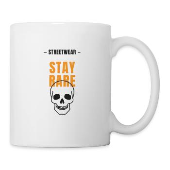 Stay Bare Skull Streetwear - Mug - white - Right