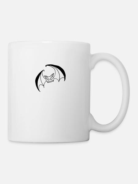 chauve-souris - Mug blanc - blanc