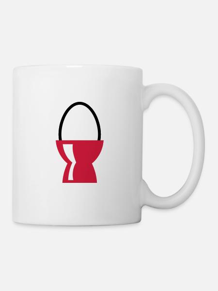 Ei - Tasse - Weiß