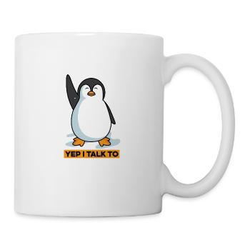 Talk to Penguins Wildlife Rehabilitator - Mug - white - Right