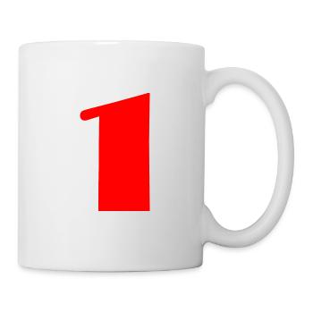 1. 1 YEAR. 1st ANNIVERSARY. 1 YEAR BIRTHDAY - Mug - white - Right
