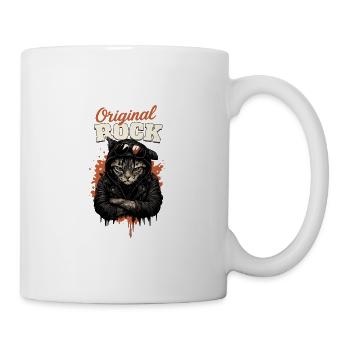 Cooler Kater - Tasse - Weiß - Rechts