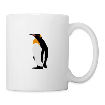 manchot - Mug blanc - blanc - Droite