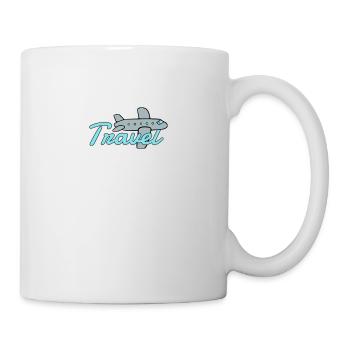 Voyage - Mug blanc - blanc - Droite