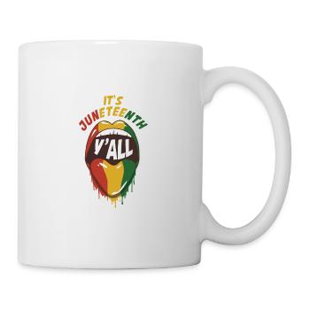 Juneteenth Black History Day Pride Gift - Mug - white - Right