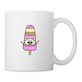 Glace - Mug blanc - blanc - Droite