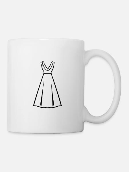 Robe - Mug blanc - blanc