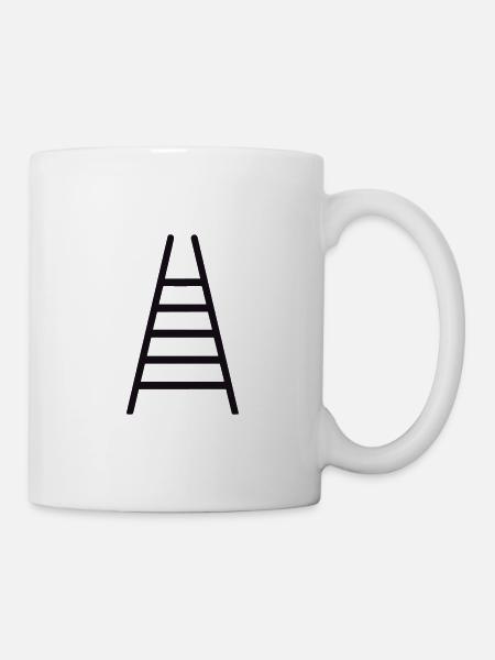 Leiter - Tasse - Weiß