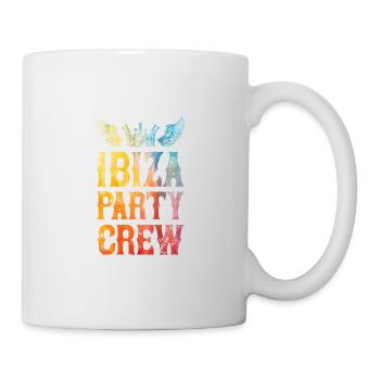 Dicton de l’équipage de la fête d’Ibiza - Mug blanc - blanc - Droite