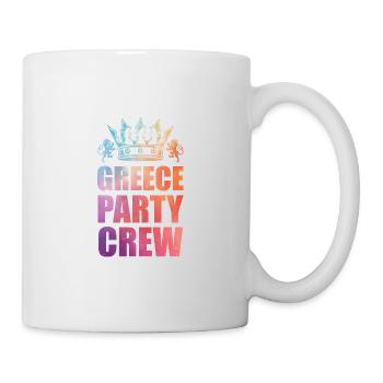 L’équipe du parti grec dit - Mug blanc - blanc - Droite