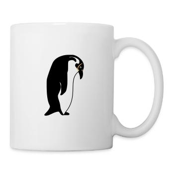 manchot - Mug blanc - blanc - Droite