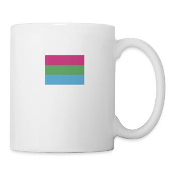 Polysexual Pride Flag - Mug - white - Right