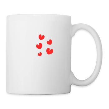 SAINT VALENTINE. bachelorette party. I LOVE YOU. I LOVE YOU. LOVE - Mug - white - Right
