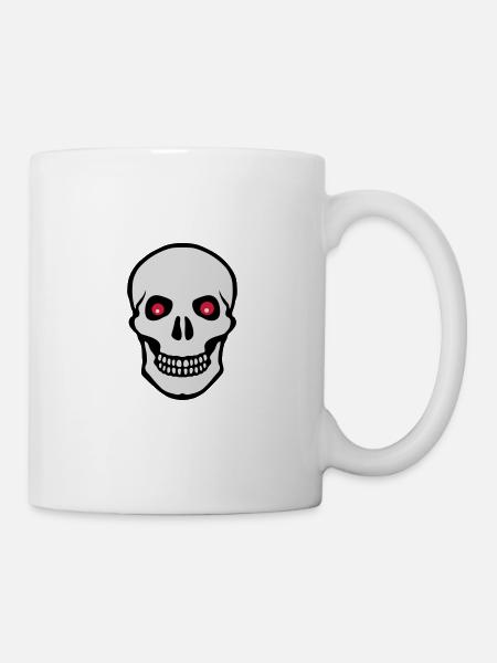 Skull - Mug - white
