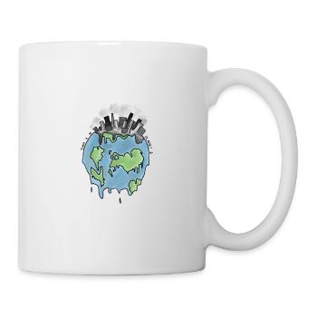 Il n'y a pas de planète B - Mug blanc - blanc - Droite