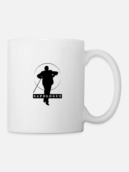 Sapeur / Sape / Sapologie / Sapologue / Costume - Mug blanc - blanc
