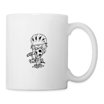 1005 Play Girl SCHWARZ - Tasse - Weiß - Rechts