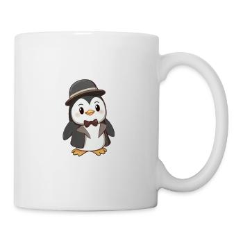 Pingouin - Mug blanc - blanc - Droite
