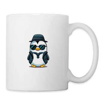 Pingouin - Mug blanc - blanc - Droite