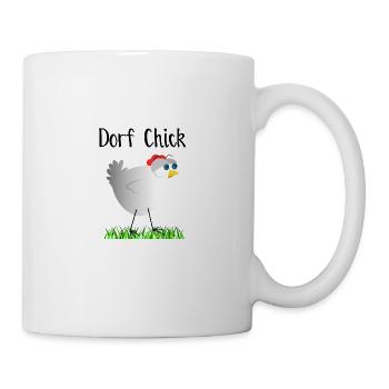 Chick Dorf - Tasse - Weiß - Rechts
