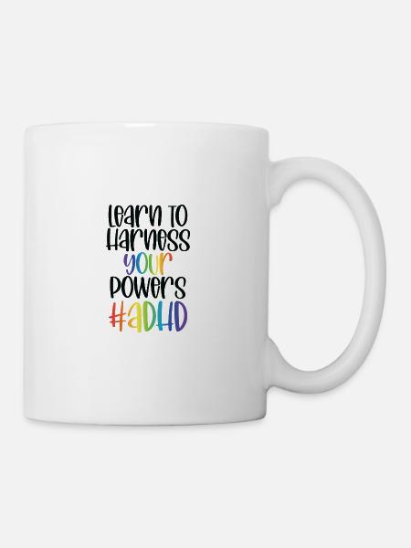 ADHS - Tasse - Weiß