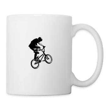 Bmx - Tasse - Weiß - Rechts