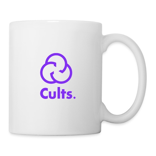 Cultes • Logo violet classique - Mug blanc