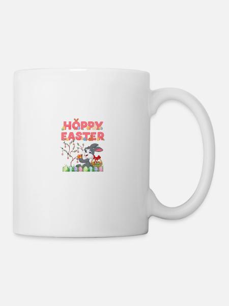 Happy Easter - Tasse - Weiß