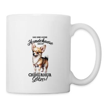 Chihuahua Spruch Hund Haustier Hunde Tier Kind - Tasse - Weiß - Rechts