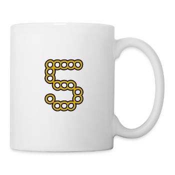 5. 5 YEARS. 5th ANNIVERSARY. 5 YEAR ANNIVERSARY - Mug - white - Right