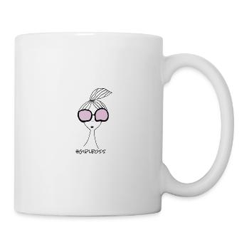 Girlboss Girl Powerfrau Hashtag Boss Frau - Tasse - Weiß - Rechts