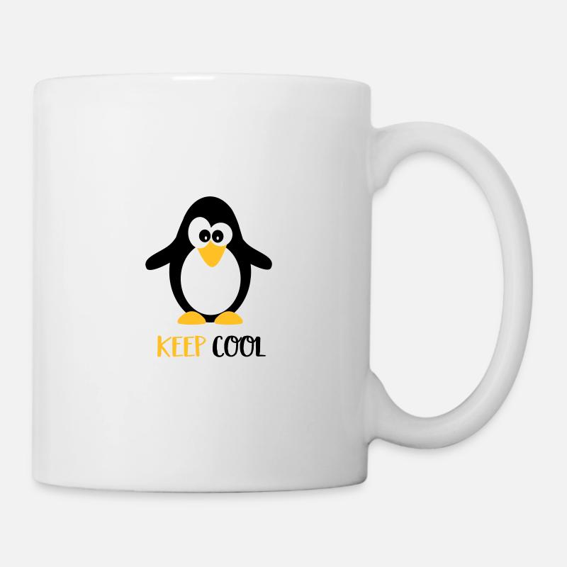 Pinguin - Tasse - Weiß