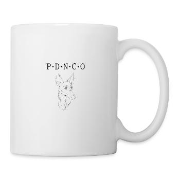 Podenco - Tasse - Weiß - Rechts