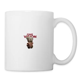 Une vision – Mentalité de réussite - Mug blanc - blanc - Droite