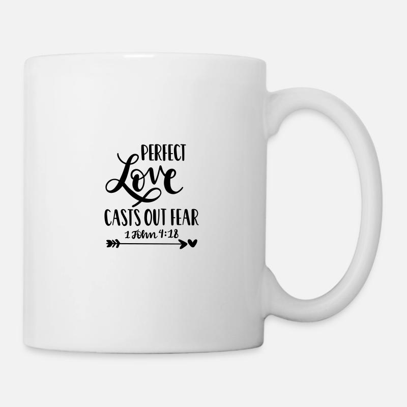 Bibelvers, Bibelzitat, Christ - Tasse - Weiß