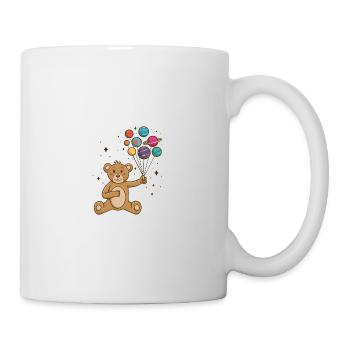 Teddy Bear Planet Balloons Astronaut - Mug - white - Right